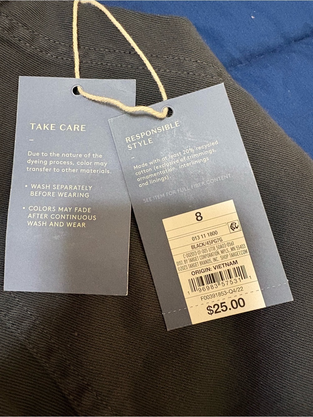 Universal Thread Women's High-Rise Slash Pocket Utility Shorts Gray  Size  8 New - Picture 5 of 10